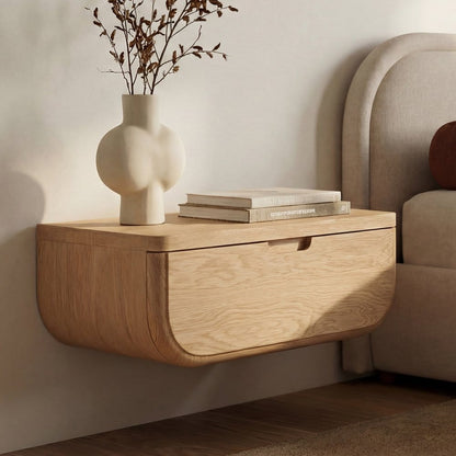 Moes Home - Hettie Floating Nightstand Natural - FC-1024-21 view 11