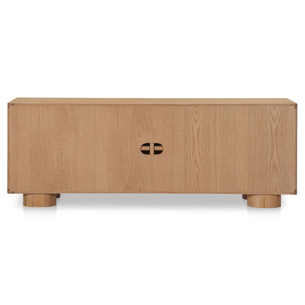 Moes Home - Hobbs Media Unit Natural - HN-1012-24 view 4