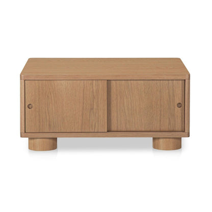 Moes Home - Hobbs Storage Coffee Table Natural - HN-1011-24 view 1