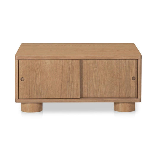 Moes Home - Hobbs Storage Coffee Table Natural - HN-1011-24 view 1