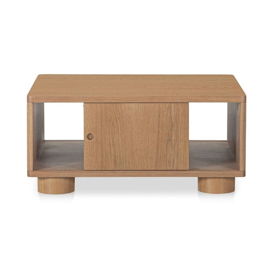 Moes Home - Hobbs Storage Coffee Table Natural - HN-1011-24 view 2