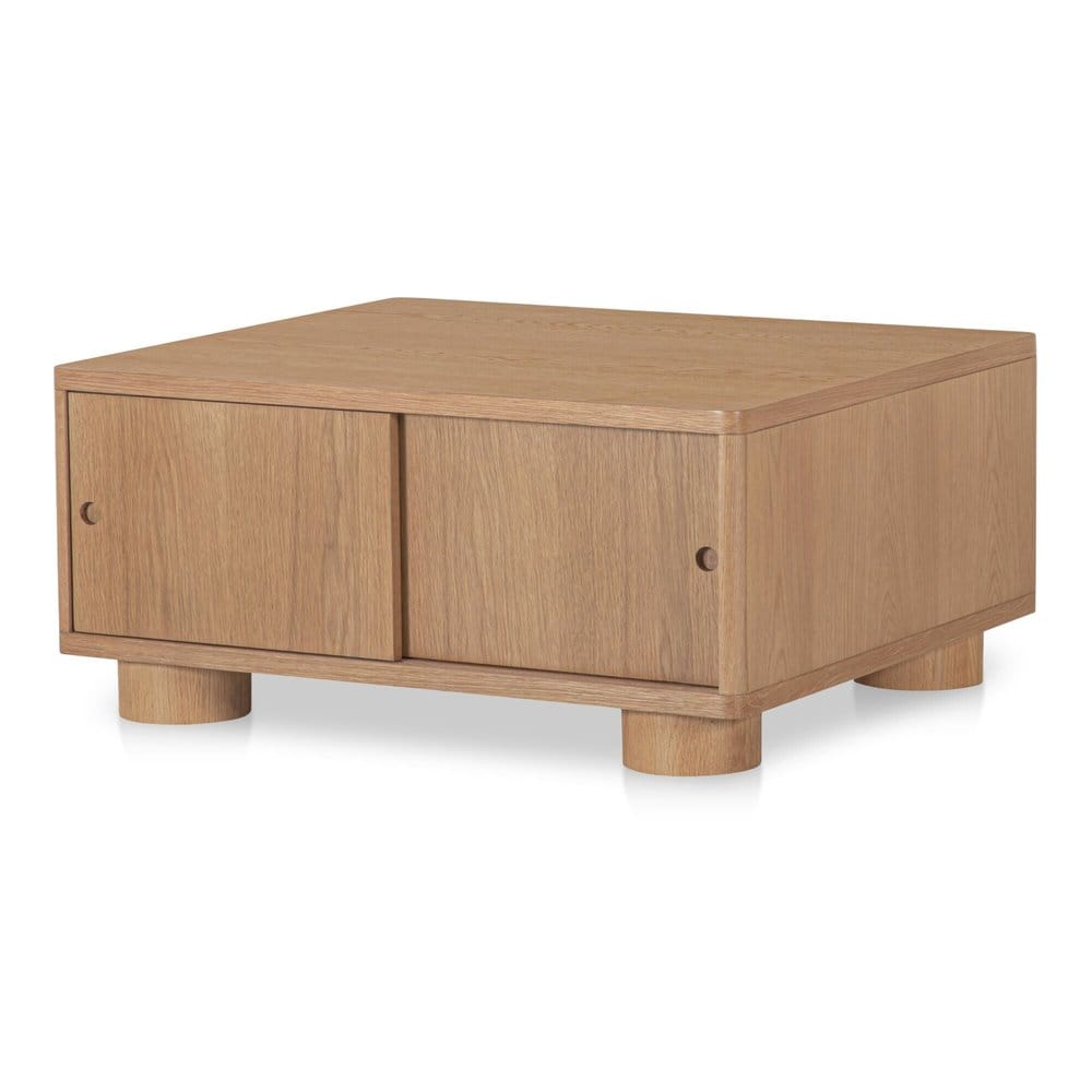 Moes Home - Hobbs Storage Coffee Table Natural - HN-1011-24 view 4