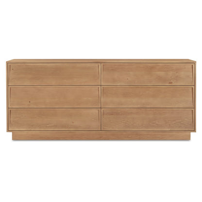 Moes Home - Hudson 6 Drawer Dresser Natural - BB-1046-24 view 1