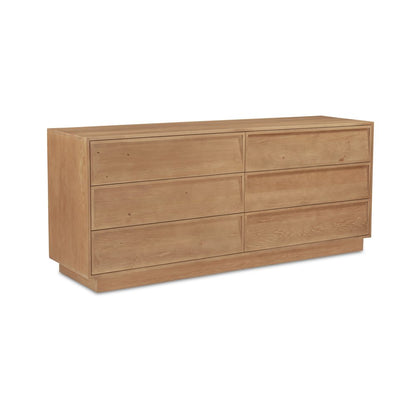 Moes Home - Hudson 6 Drawer Dresser Natural - BB-1046-24 view 3