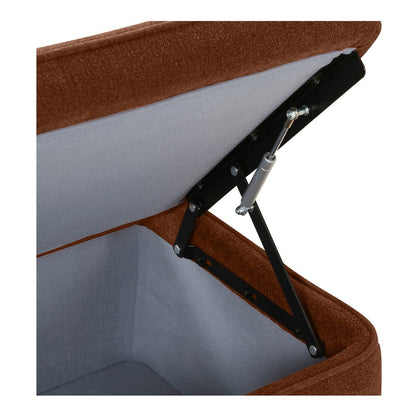 Moes Home - Ichigo Storage Bench Deep Orange - OA-1004-12 view 8