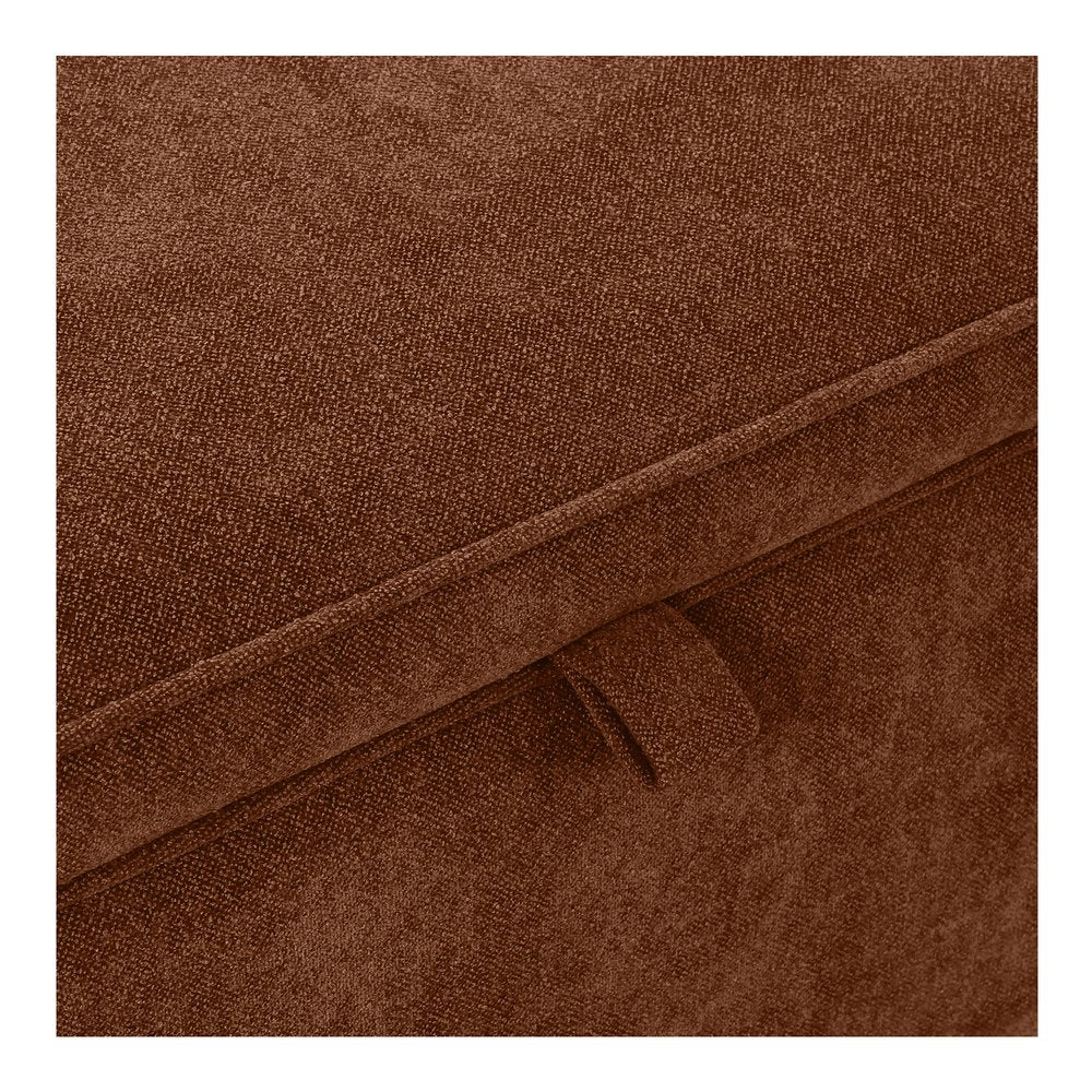 Moes Home - Ichigo Storage Bench Deep Orange - OA-1004-12 view 9