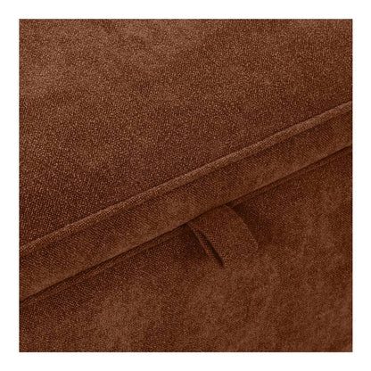 Moes Home - Ichigo Storage Bench Deep Orange - OA-1004-12 view 9