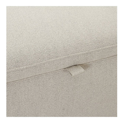 Moes Home - Ichigo Storage Bench Light Grey - OA-1004-29 view 9