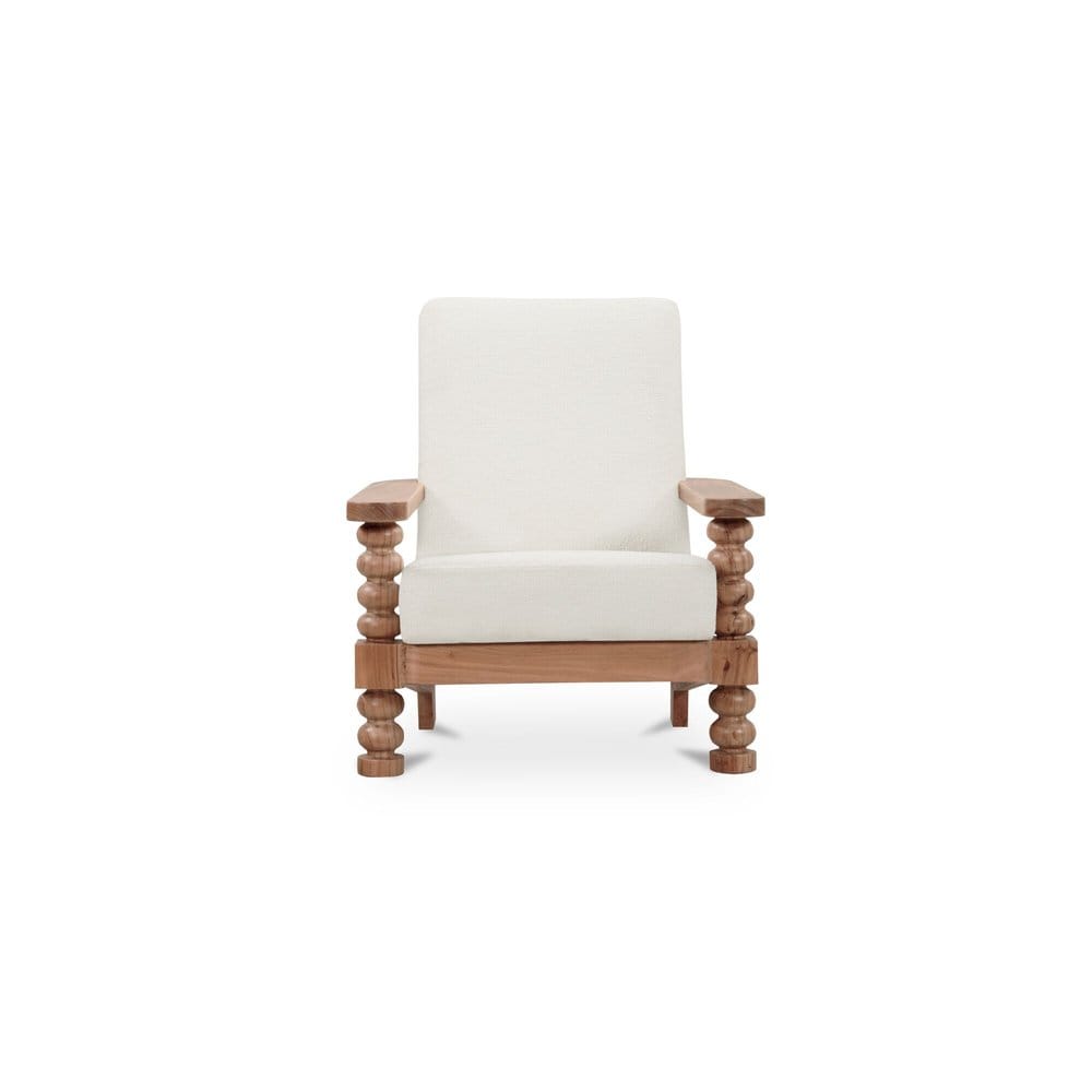 Moes Home - Ingrid Accent Chair Off White - LX-1094-05 view 1
