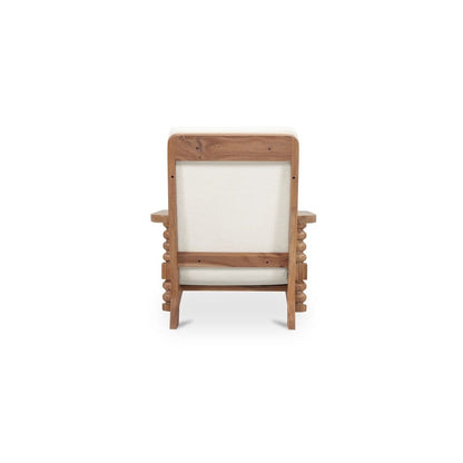Moes Home - Ingrid Accent Chair Off White - LX-1094-05 view 5
