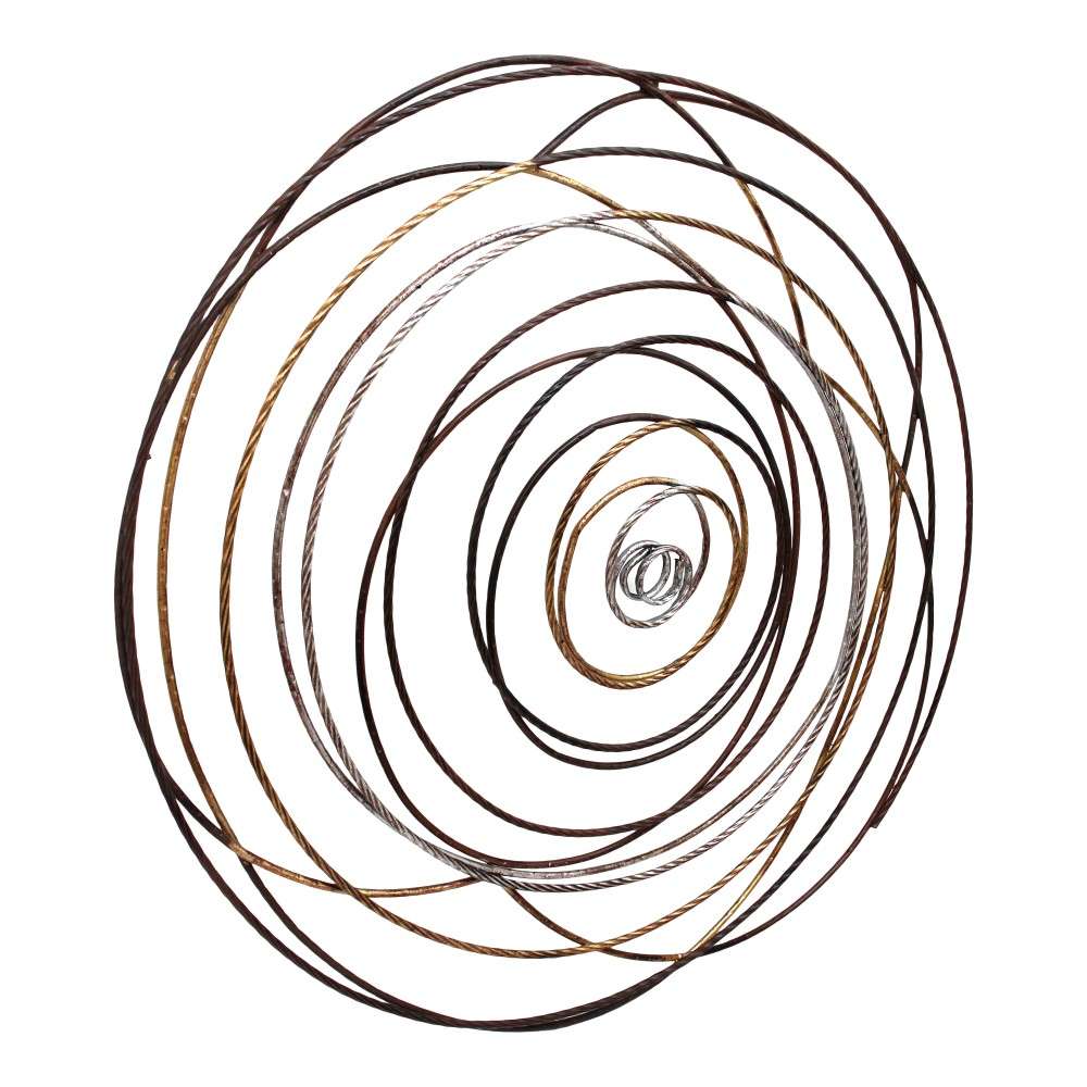 Moes Home - Iron Braid Wall Decor - HW-1068-37 veiw 1