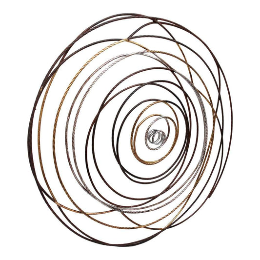 Moes Home - Iron Braid Wall Decor - HW-1068-37 veiw 1