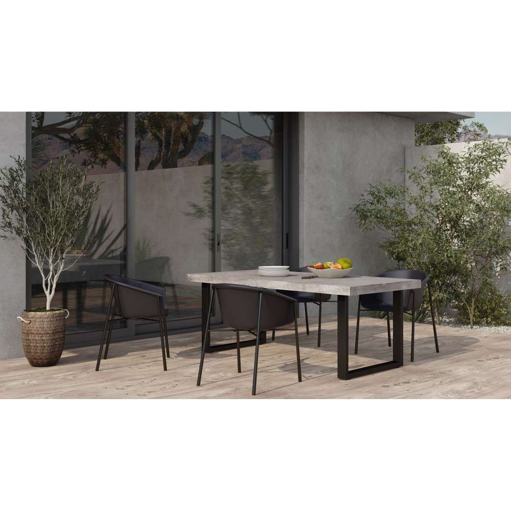 Moes Home - Isadora Outdoor Dining Table - BQ-1008-25-0 veiw 3