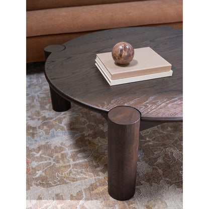 Moes Home - Jack Coffee Table Brushed Dark Brown - BC-1155-20 view 8