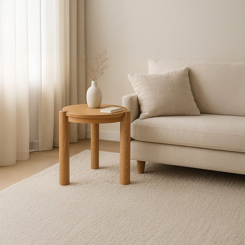 Moes Home - Jack Side Table Brushed Natural Oak - BC-1157-24 view 7