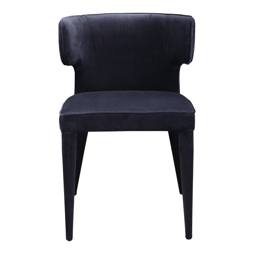 Moes Home - Jennaya Dining Chair in Black - EH-1103-02 veiw 1