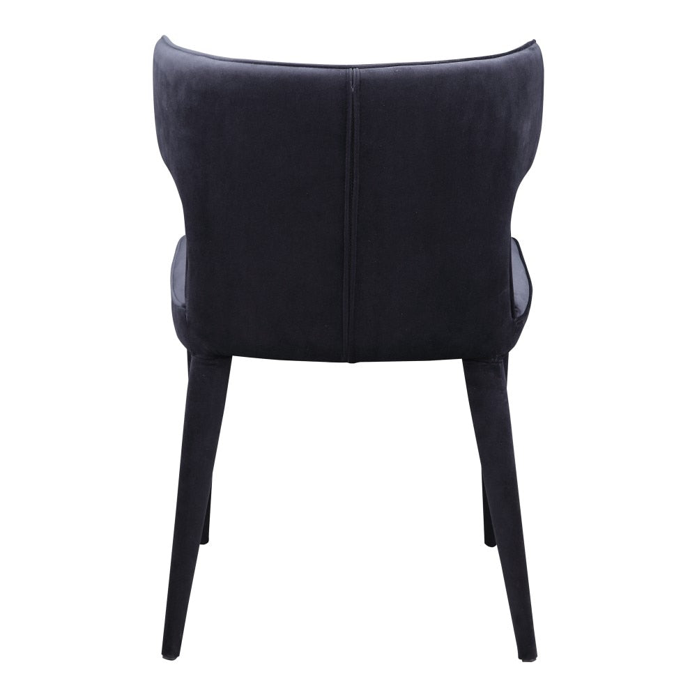 Moes Home - Jennaya Dining Chair in Black - EH-1103-02 veiw 3
