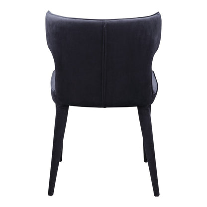 Moes Home - Jennaya Dining Chair in Black - EH-1103-02 veiw 3