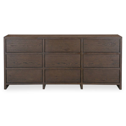 Moes Home - Jenson 9 Drawer Dresser Brown - HN-1006-03 view 1