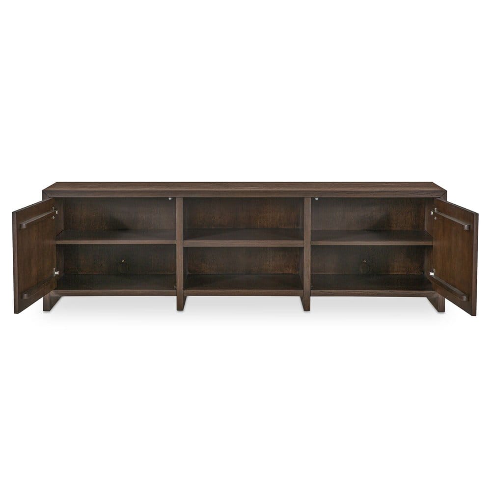 Moes Home - Jenson Media Unit Brown - HN-1008-03 view 2