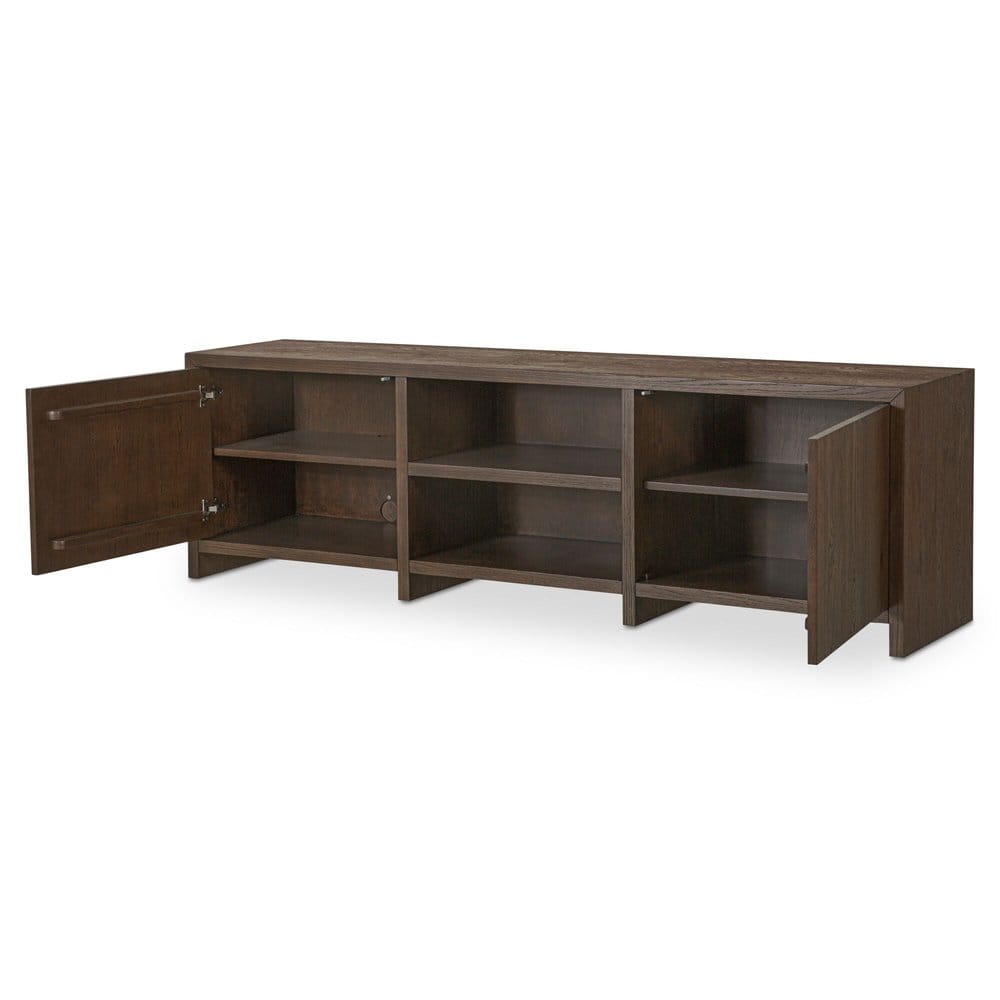 Moes Home - Jenson Media Unit Brown - HN-1008-03 view 5