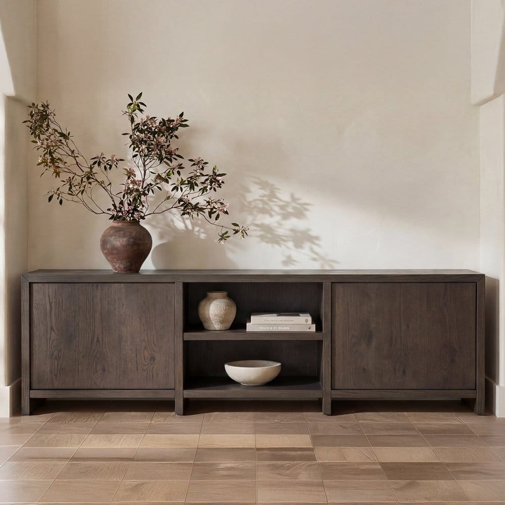 Moes Home - Jenson Media Unit Brown - HN-1008-03 view 10