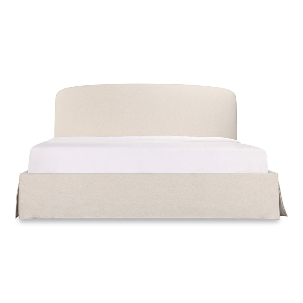 Moes Home - Joan King Storage Bed Cream - RN-1151-05-0 view 1
