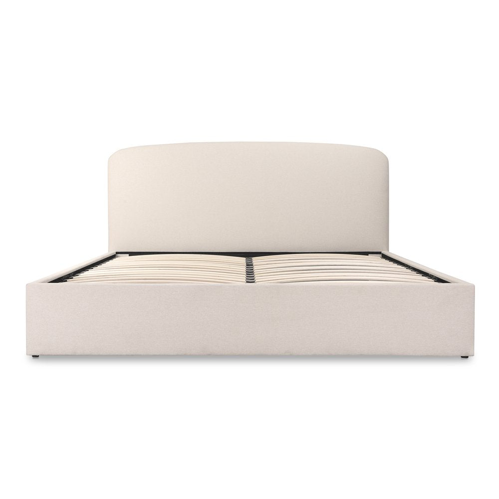 Moes Home - Joan King Storage Bed Cream - RN-1151-05-0 view 2