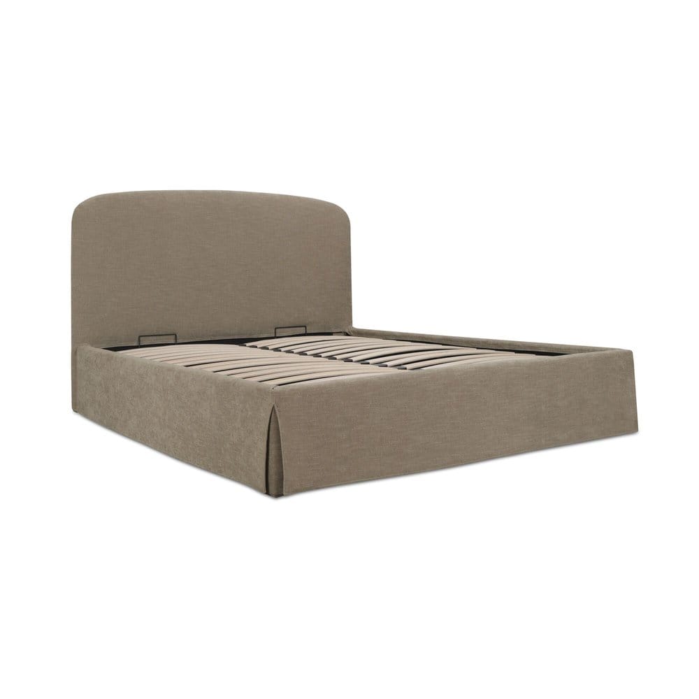 Moes Home - Joan King Storage Bed Light Taupe - RN-1151-39-0 view 4