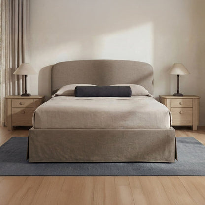 Moes Home - Joan King Storage Bed Light Taupe - RN-1151-39-0 view 13