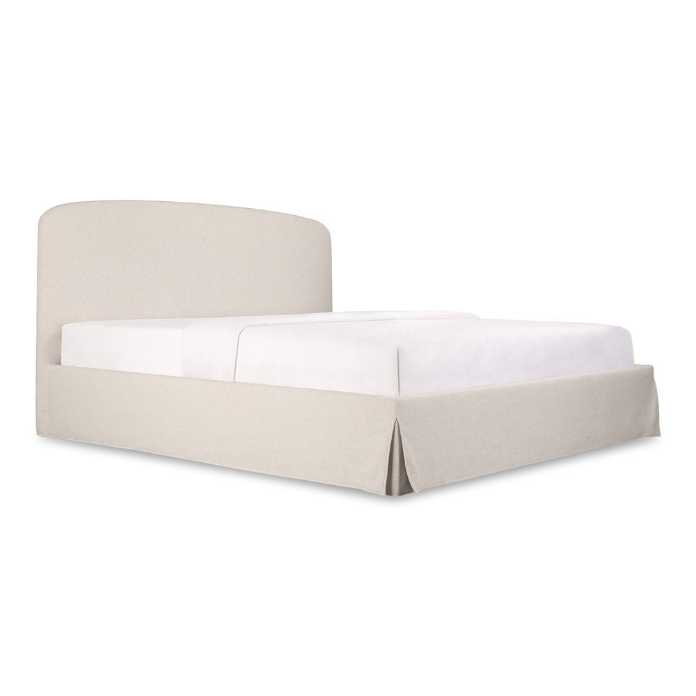 Moes Home - Joan Queen Storage Bed Cream - RN-1150-05-0 view 3