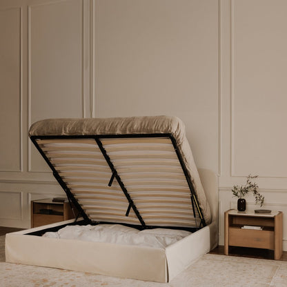 Moes Home - Joan Queen Storage Bed Cream - RN-1150-05-0 view 11