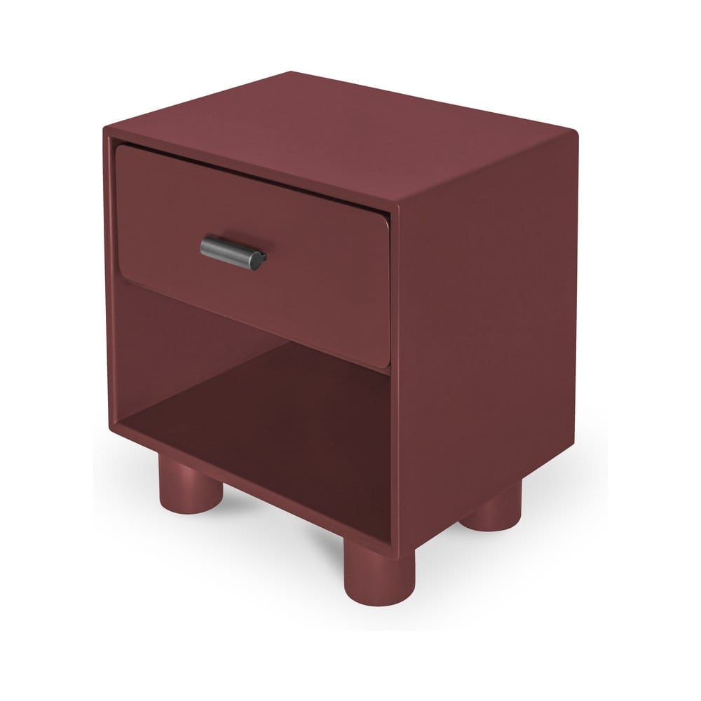 Moes Home - Jolene Nightstand Deep Red - QO-1013-06 view 6