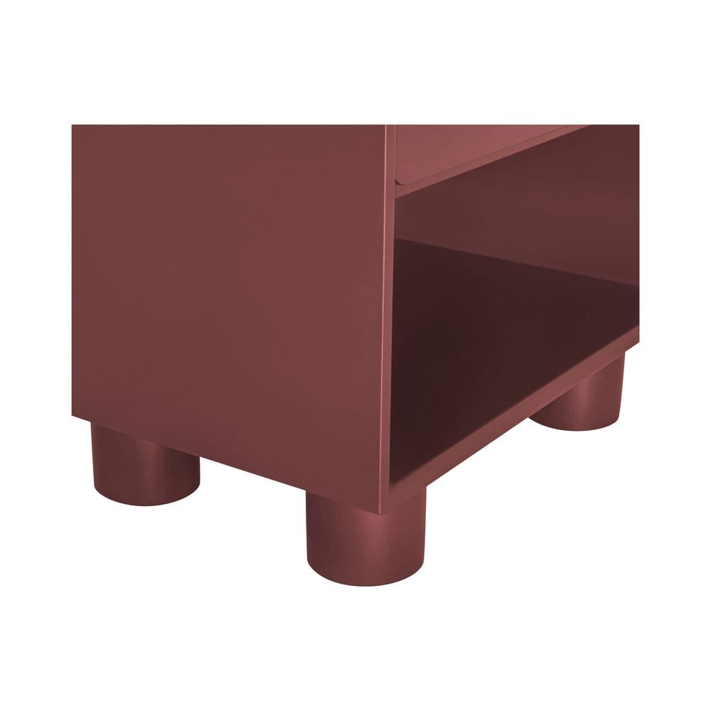 Moes Home - Jolene Nightstand Deep Red - QO-1013-06 view 9