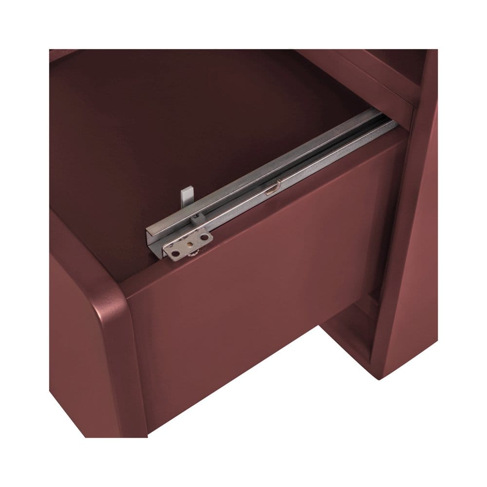 Moes Home - Jolene Nightstand Deep Red - QO-1013-06 view 11