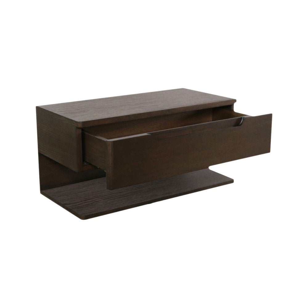 Moes Home - Jonah Floating Nightstand Dark Brown - FC-1009-20 view 3