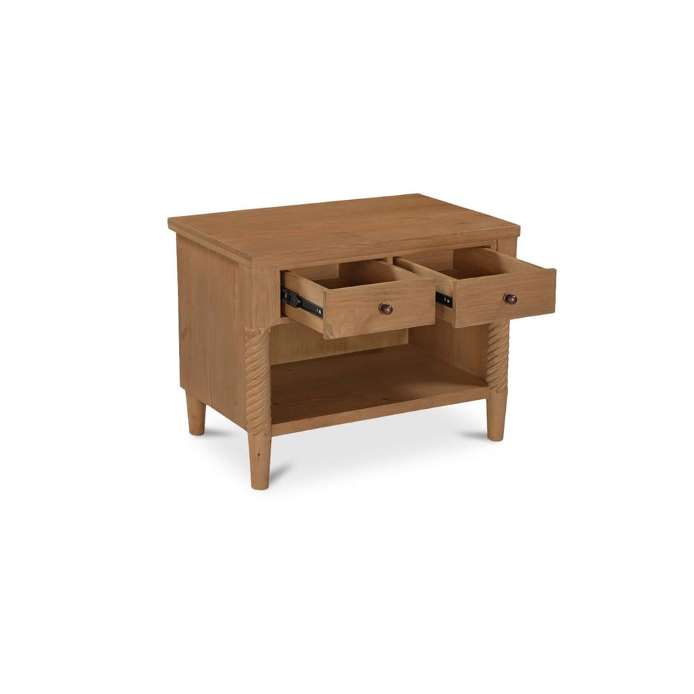 Moes Home - Joni Nightstand Natural - BB-1051-24 view 3