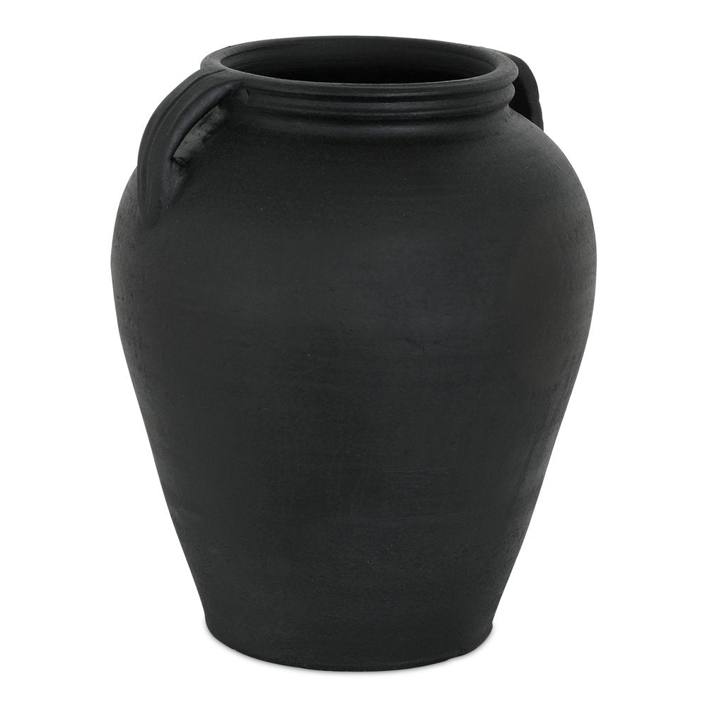 Moes Home - Jovi Vase Black Terracotta - GK-1133-02 view 3