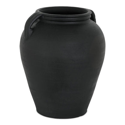 Moes Home - Jovi Vase Black Terracotta - GK-1133-02 view 3