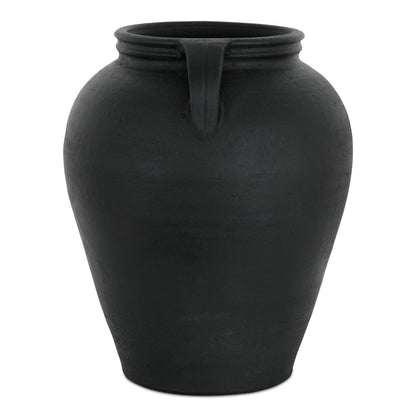 Moes Home - Jovi Vase Black Terracotta - GK-1133-02 view 4