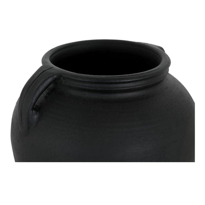 Moes Home - Jovi Vase Black Terracotta - GK-1133-02 view 5