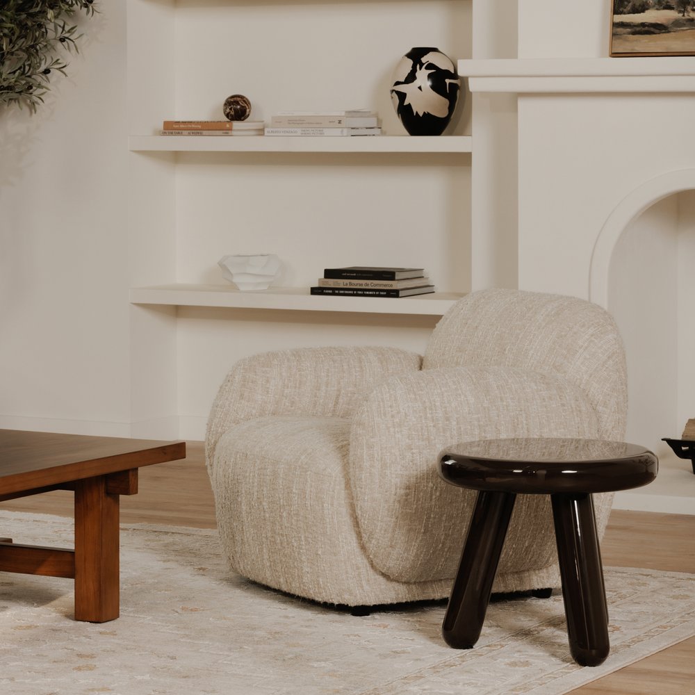 Moes Home - Joy Accent Table Dark Brown Lacquer - EW-1020-20 view 7