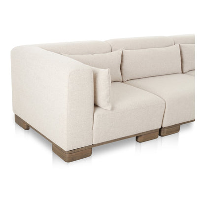 Moes Home - June Classic L-Shaped Modular Sectional Oatmeal - OA-1048-34 view 8