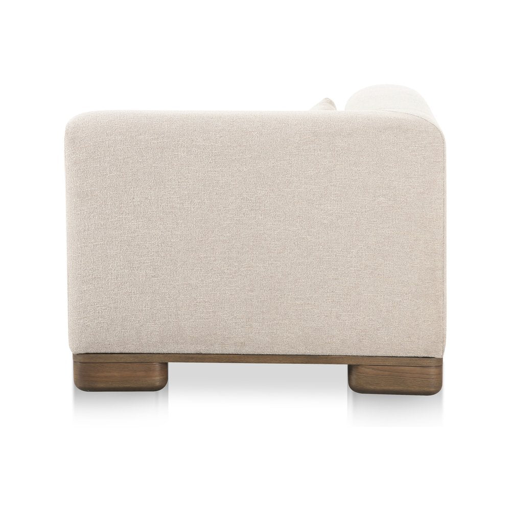 Moes Home - June Corner Chair Oatmeal - OA-1030-34 view 4