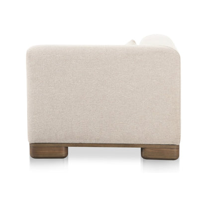Moes Home - June Corner Chair Oatmeal - OA-1030-34 view 4