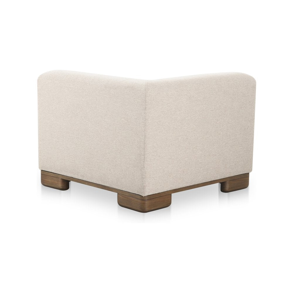 Moes Home - June Corner Chair Oatmeal - OA-1030-34 view 5