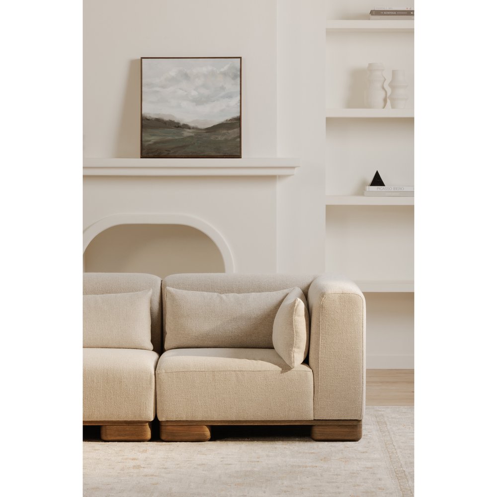Moes Home - June Corner Chair Oatmeal - OA-1030-34 view 10