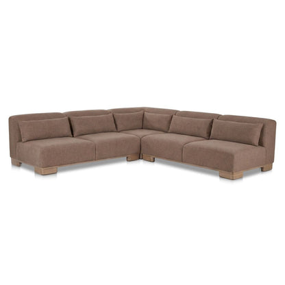 Moes Home - June Corner Modular Sectional Dark Brown - OA-1050-20 view 2