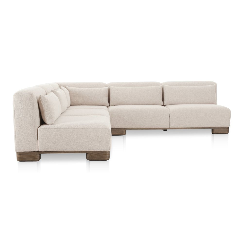 Moes Home - June Corner Modular Sectional Oatmeal - OA-1050-34 view 1