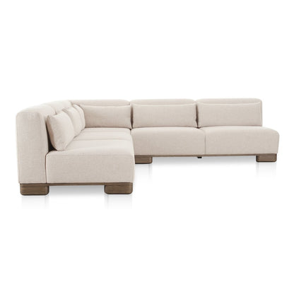 Moes Home - June Corner Modular Sectional Oatmeal - OA-1050-34 view 1